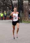 Nick Samuels finishing 3rd in the Wallsend Harriers Terry O'Gara Memorial 5k Road Race.